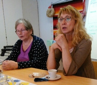 Marjatta Veikkanen ja Virpi Niittymäki