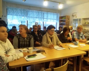 Tulestuvapa oli täynnä osallistujia