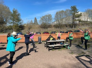 Veryttelyä ja jumppausta