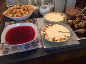 Kruunupuiston lounaan jälkiruoka