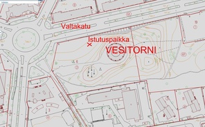 karttakuva katsuran istutuspaikkaan
