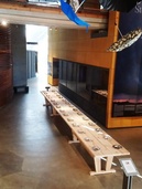 Metsämuseo LusPtolla savottamiesten ruokapöytä