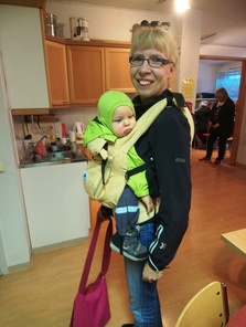 Tässä nuorin miittiläinen
Kuva Sirkku Hamunen