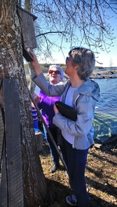 Mitäs tässä puuhataan?... piilotetaan geokätkö